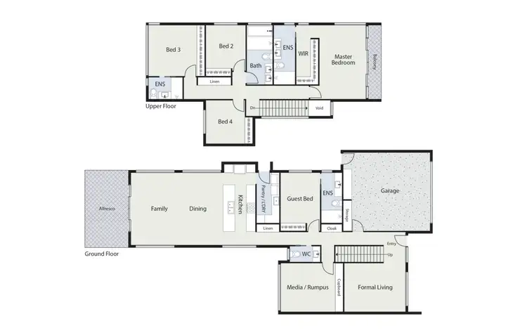 Floorplan of Homely house listing, 2 Darrell Place, Chapman ACT 2611