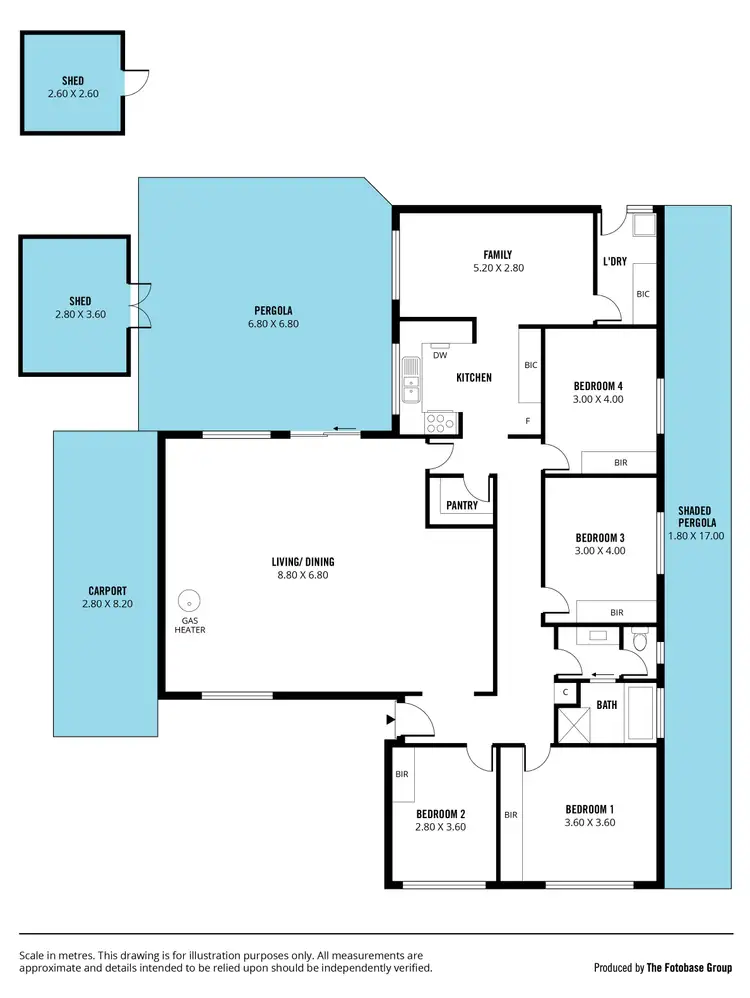 Floorplan of Homely house listing, 7 Glenthorn Crescent, O'halloran Hill SA 5158