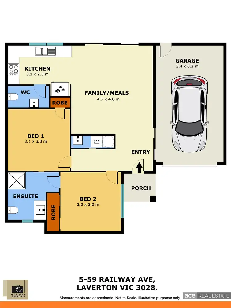 Floorplan of Homely house listing, 5/59 Railway Avenue, Laverton VIC 3028