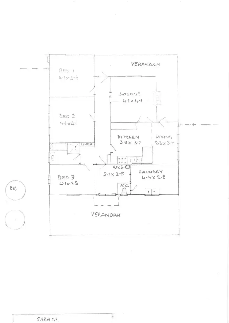 Floorplan of Homely house listing, 13 Turnbull Terrace, Glossop SA 5344