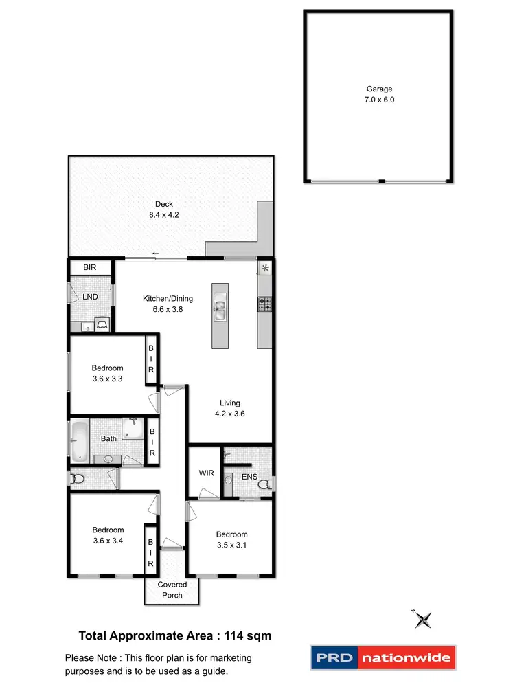 Floorplan of Homely house listing, 12 Reeve Street, Campania TAS 7026