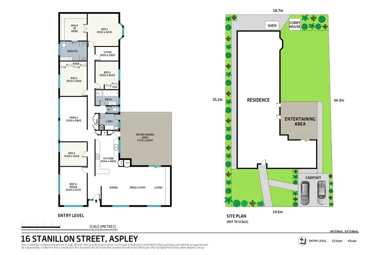 Floorplan of Homely house listing, 16 Stanillon Street, Aspley QLD 4034