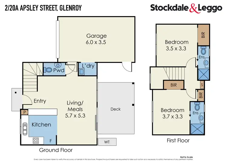 Floorplan of Homely townhouse listing, 2/20A Apsley Street, Glenroy VIC 3046
