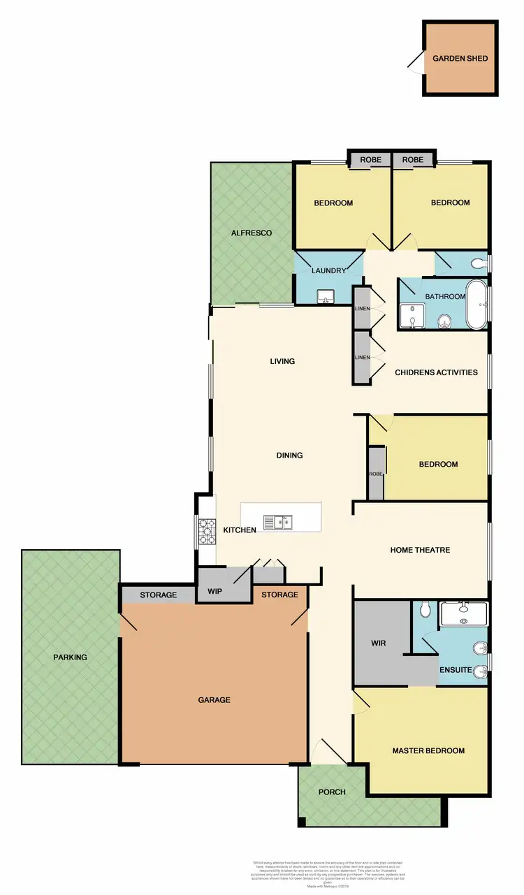 Floorplan of Homely house listing, 121 Billabong Parade, Chisholm NSW 2322