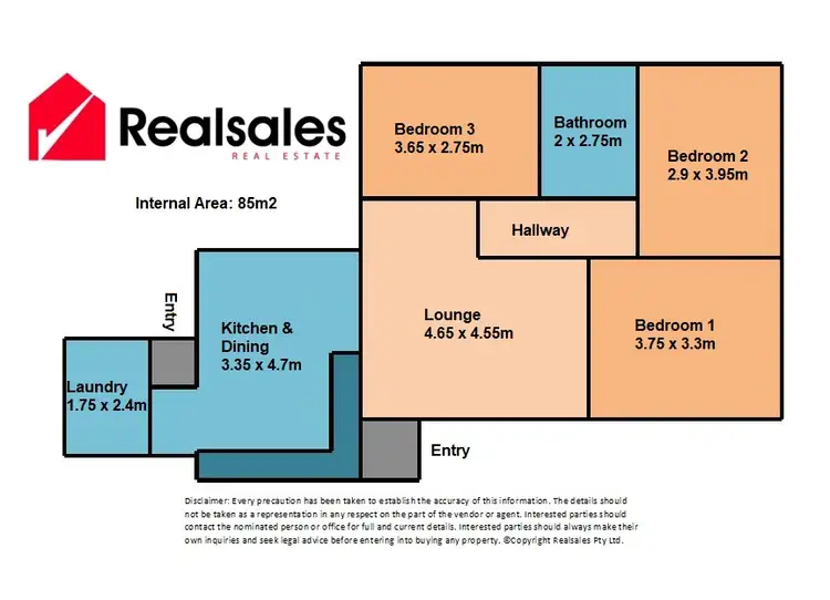 Floorplan of Homely house listing, 64 Nielson Street, Chermside QLD 4032