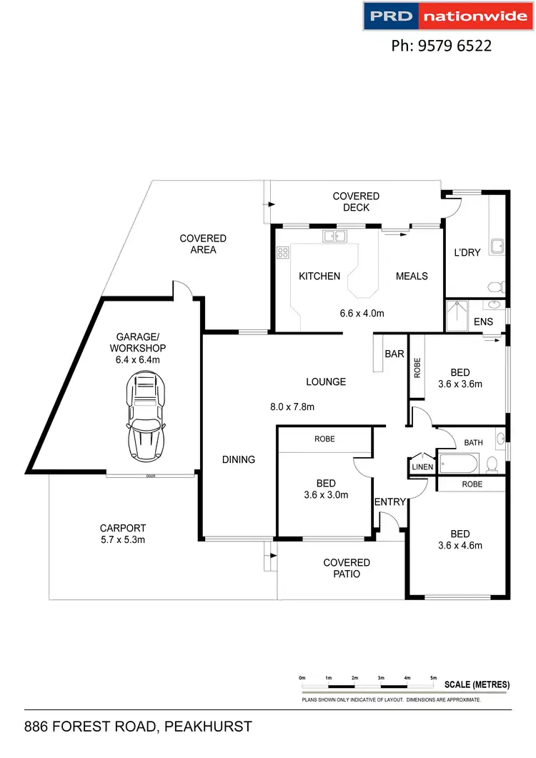 Floorplan of Homely house listing, 886 Forest Road, Peakhurst NSW 2210