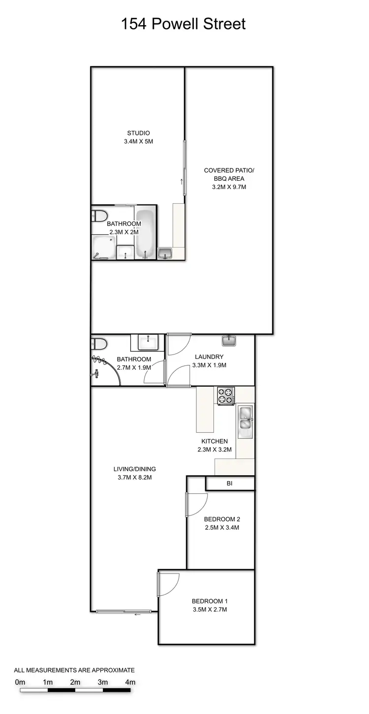 Floorplan of Homely house listing, 154 Powell Street, Grafton NSW 2460