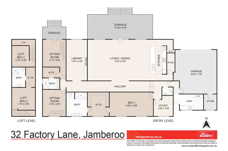 Floorplan of Homely house listing, 32 FACTORY LANE, Jamberoo NSW 2533