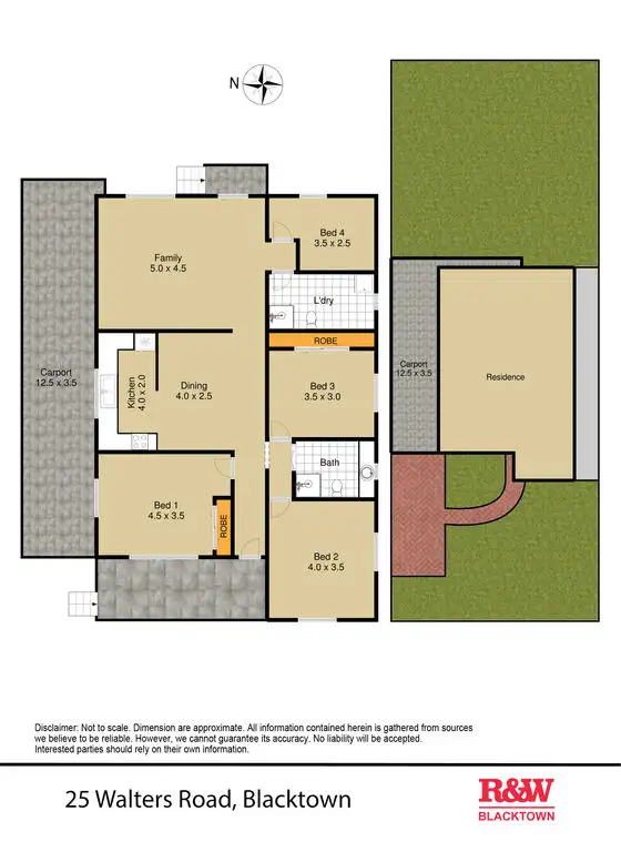 Floorplan of Homely house listing, 25 Walters Road, Blacktown NSW 2148