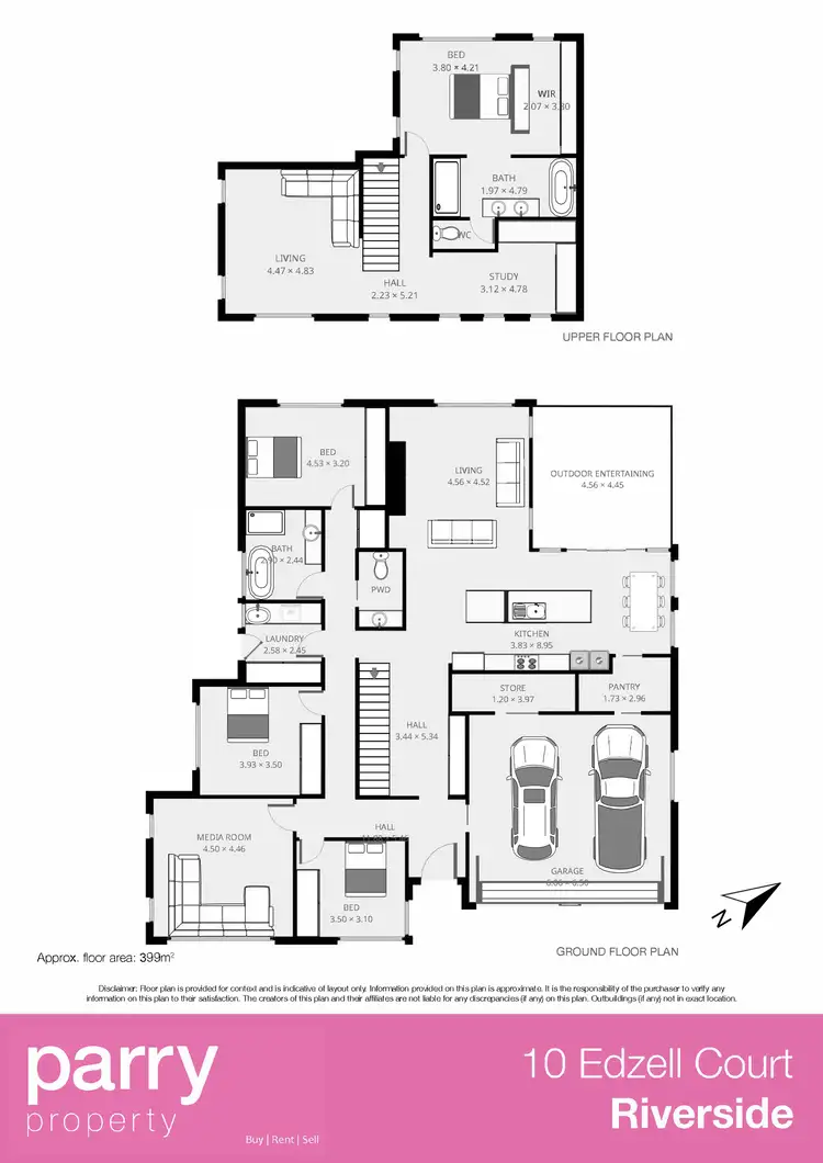 Floorplan of Homely house listing, 10 Edzell Court, Riverside TAS 7250
