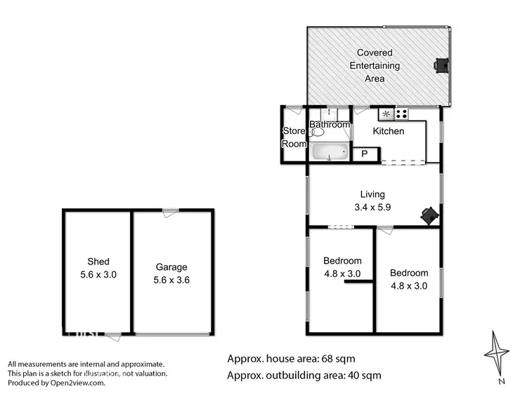 Floorplan of Homely house listing, 515 Cockle Creek Road, Recherche TAS 7109