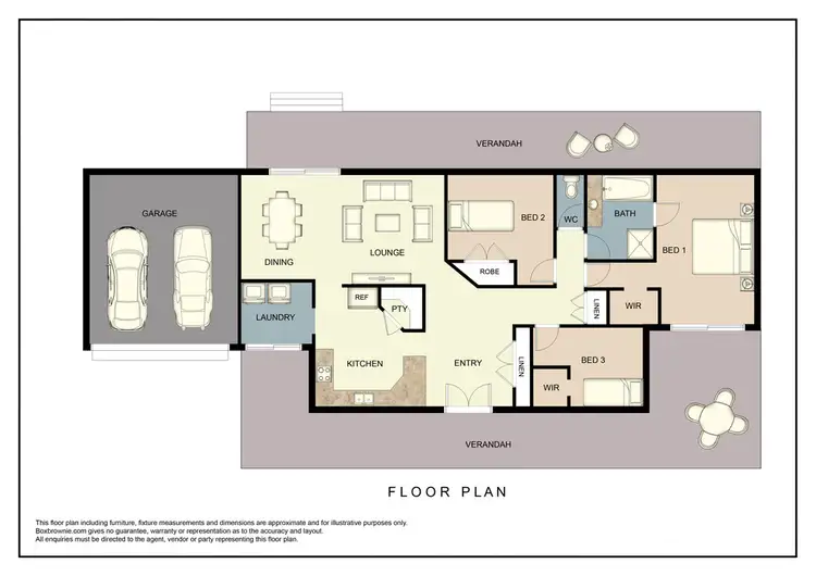 Floorplan of Homely house listing, 16 Clearview Drive, Glass House Mountains QLD 4518