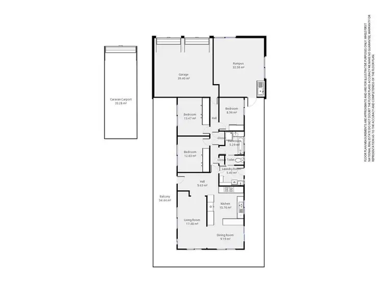 Floorplan of Homely house listing, 1 Fraser Court, Wodonga VIC 3690