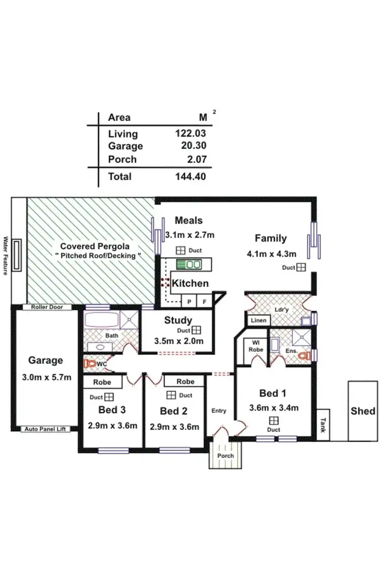 Floorplan of Homely house listing, 67A Kingborn Avenue, Seaton SA 5023