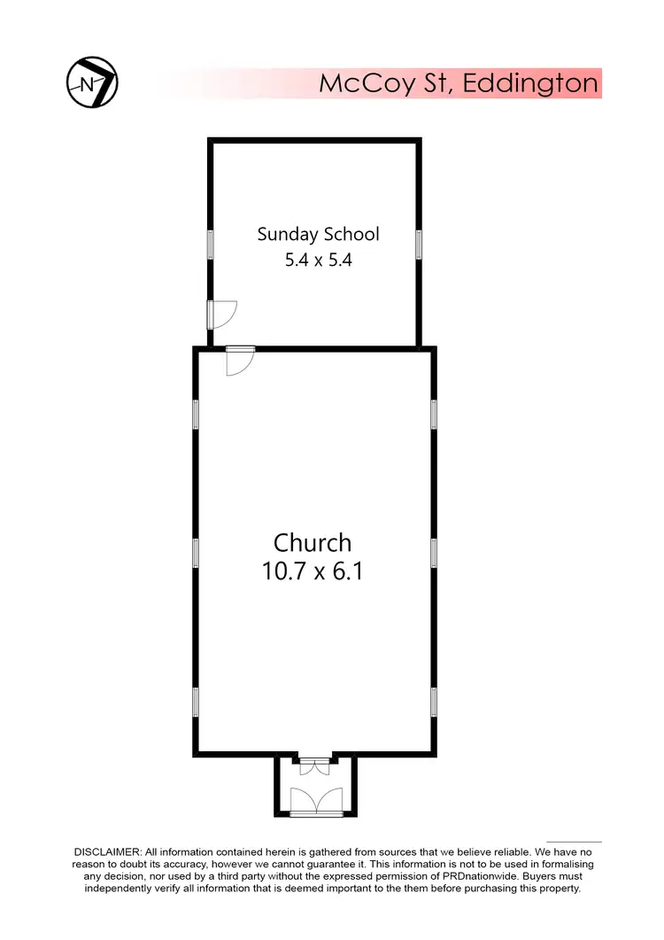 Floorplan of Homely other listing, Corner McCoy and Playfair Street, Eddington VIC 3472