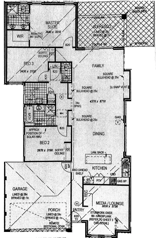 Floorplan of Homely house listing, 22 Bramley Drive, Canning Vale WA 6155
