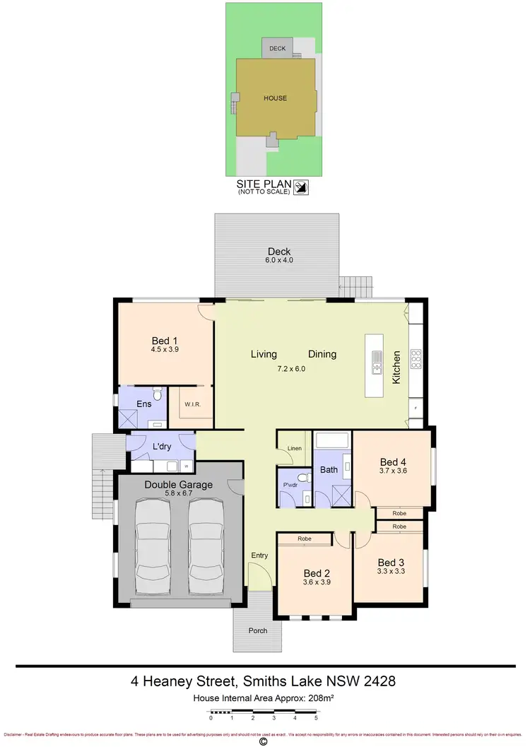 Floorplan of Homely house listing, 4 Heaney Street, Smiths Lake NSW 2428