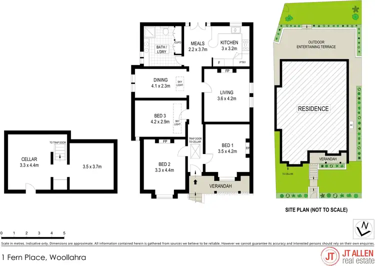 Floorplan of Homely house listing, 1 Fern Place, Woollahra NSW 2025