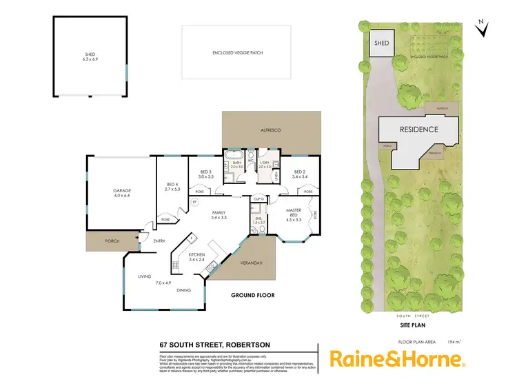 Floorplan of Homely house listing, 67 South Street, Robertson NSW 2577