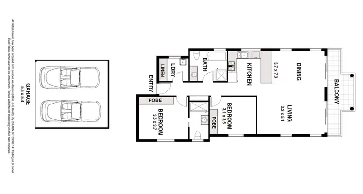 Floorplan of Homely apartment listing, 3/64 Chaleyer Street, Rose Bay NSW 2029
