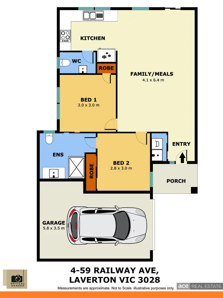 Floorplan of Homely house listing, 4/59 Railway Avenue, Laverton VIC 3028