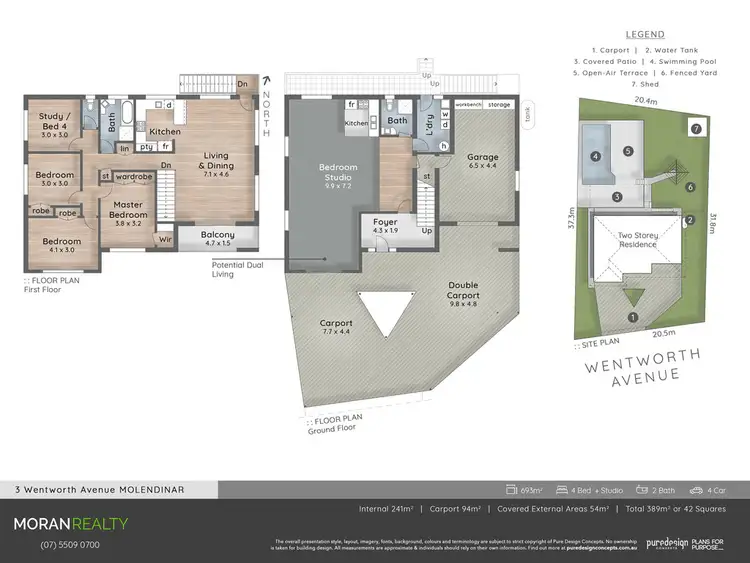 Floorplan of Homely house listing, 3 Wentworth Avenue, Molendinar QLD 4214