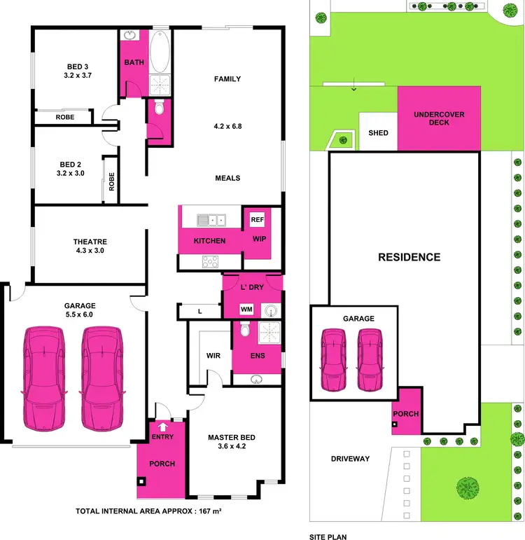 Floorplan of Homely house listing, 14 Tispa Drive, Leopold VIC 3224