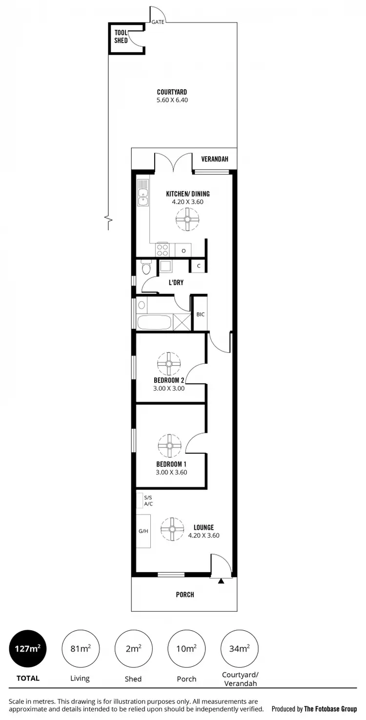 Floorplan of Homely house listing, 8 Union Street, Beulah Park SA 5067