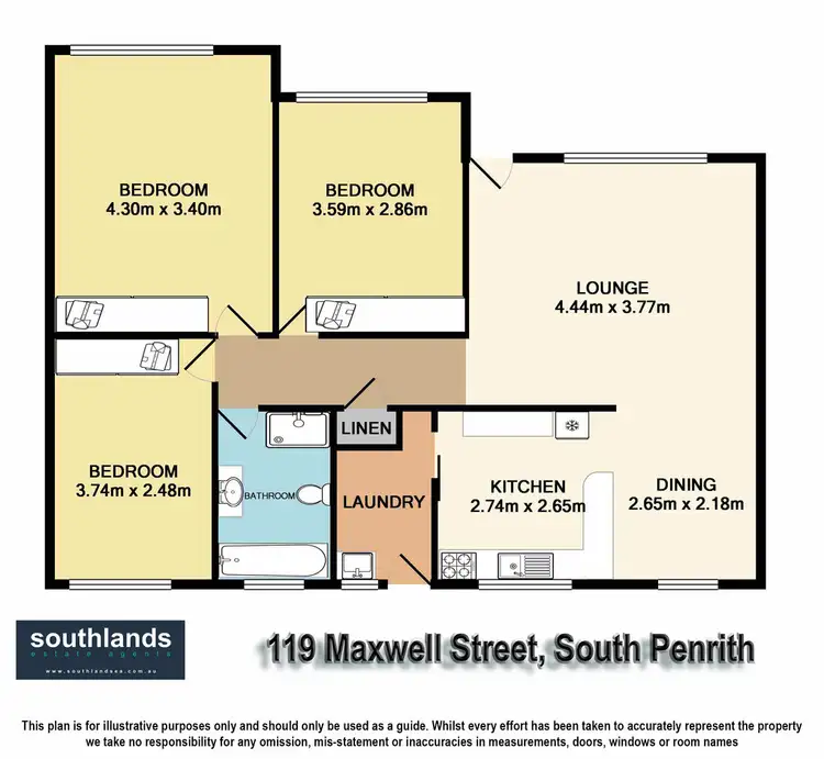 Floorplan of Homely house listing, 119 Maxwell Street, South Penrith NSW 2750