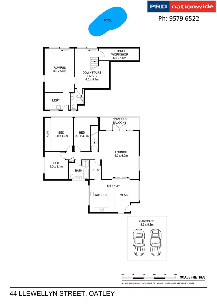 Floorplan of Homely house listing, 44 Llewellyn Street, Oatley NSW 2223