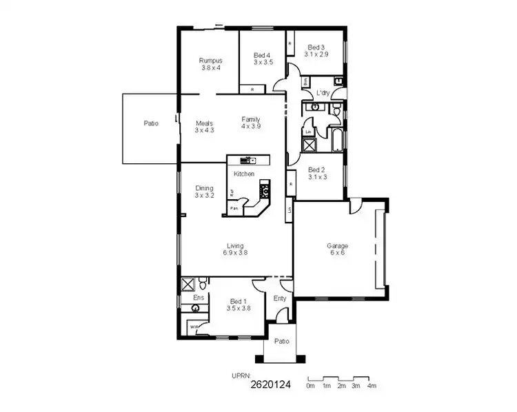 Floorplan of Homely house listing, Address available on request