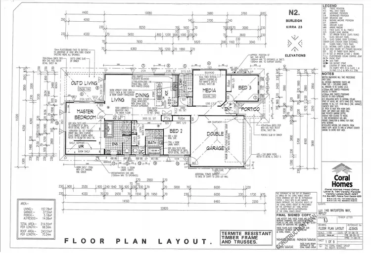 Floorplan of Homely house listing, 30 Waterfern Way, Ripley QLD 4306