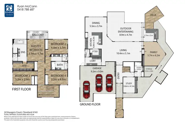 Floorplan of Homely house listing, 24 Voyagers Court, Raby Bay QLD 4163