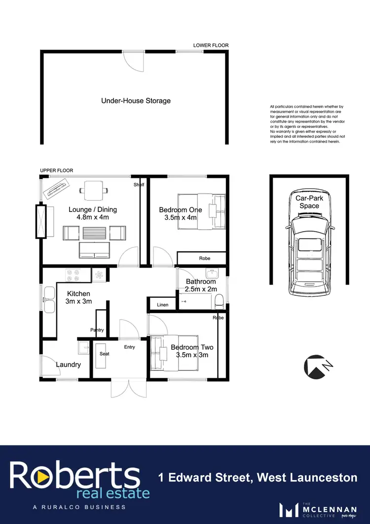 Floorplan of Homely house listing, 1 Edward Street, West Launceston TAS 7250