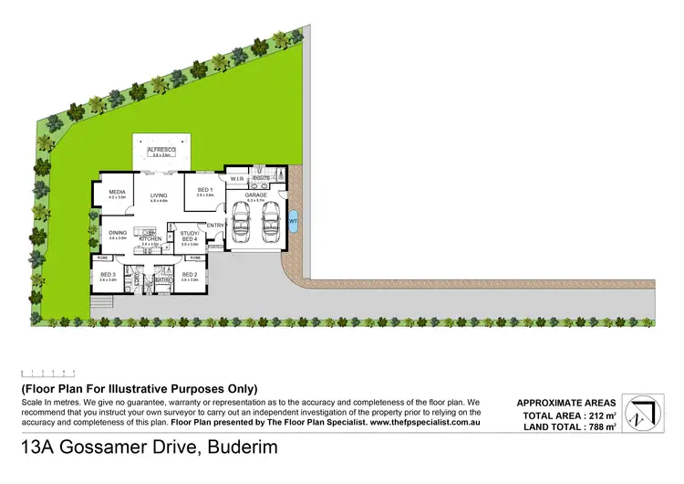 Floorplan of Homely house listing, 13a Gossamer Drive, Buderim QLD 4556