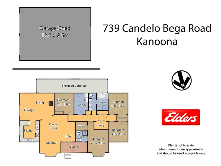 Floorplan of Homely rural property listing, 739 Candelo Bega Rd,, Kanoona NSW 2550