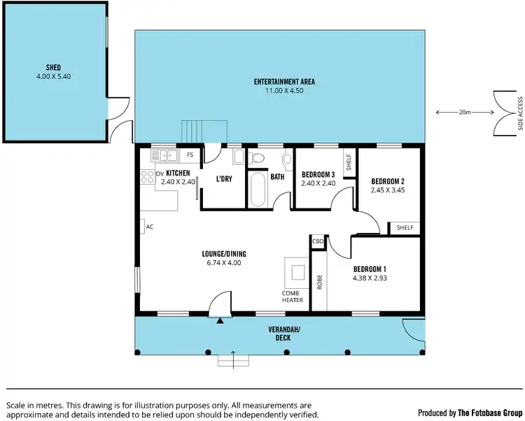 Floorplan of Homely house listing, 23 Stirling Avenue, Sellicks Beach SA 5174