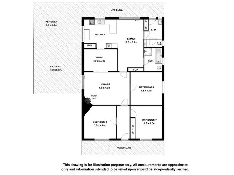 Floorplan of Homely house listing, 33 Urrbrae Avenue, Lucindale SA 5272