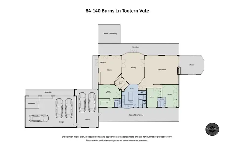 Floorplan of Homely house listing, 84 -140 Burns Lane, Toolern Vale VIC 3337