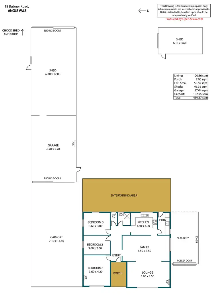 Floorplan of Homely house listing, 18 Bubner Road, Angle Vale SA 5117