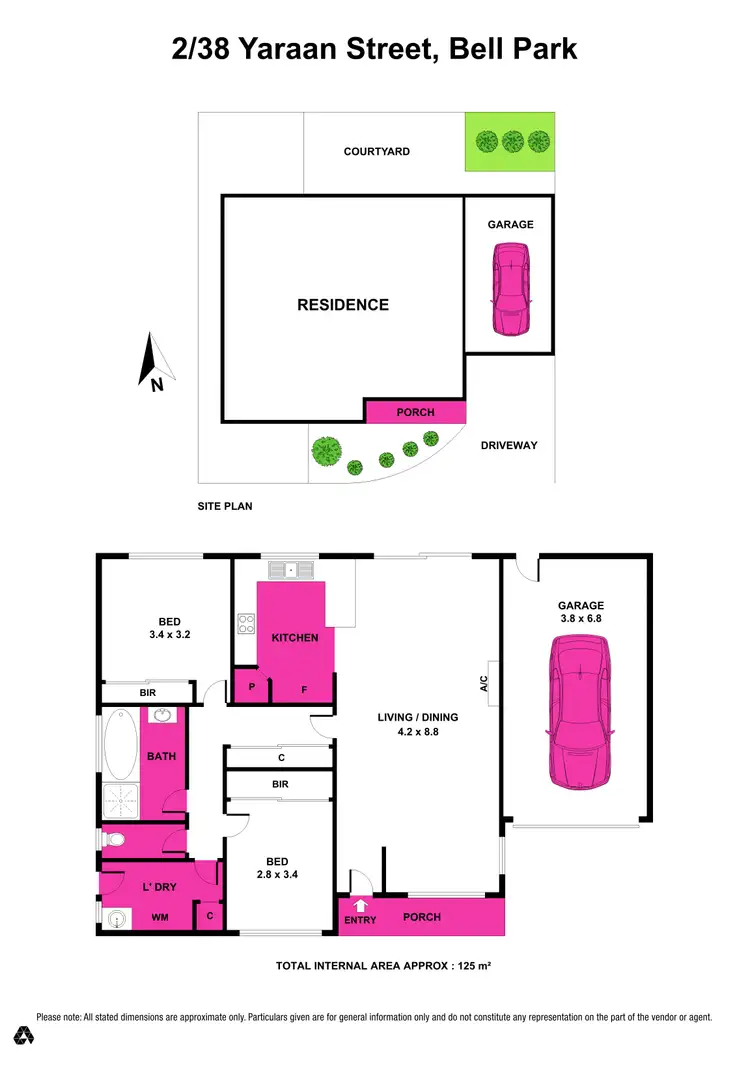 Floorplan of Homely house listing, 2/38 Yaraan Street, Bell Park VIC 3215