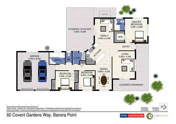 Floorplan of Homely house listing, 60 Covent Gardens Way, Banora Point NSW 2486