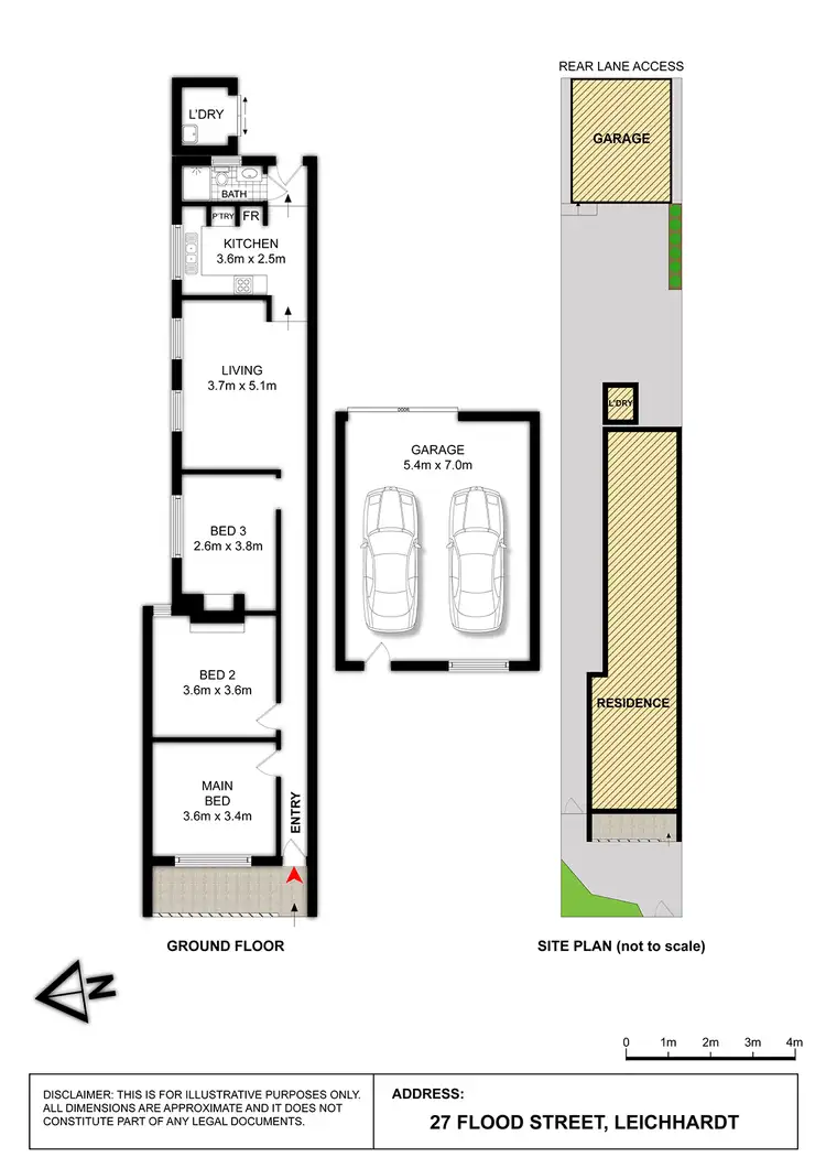 Floorplan of Homely house listing, 27 Flood Street, Leichhardt NSW 2040