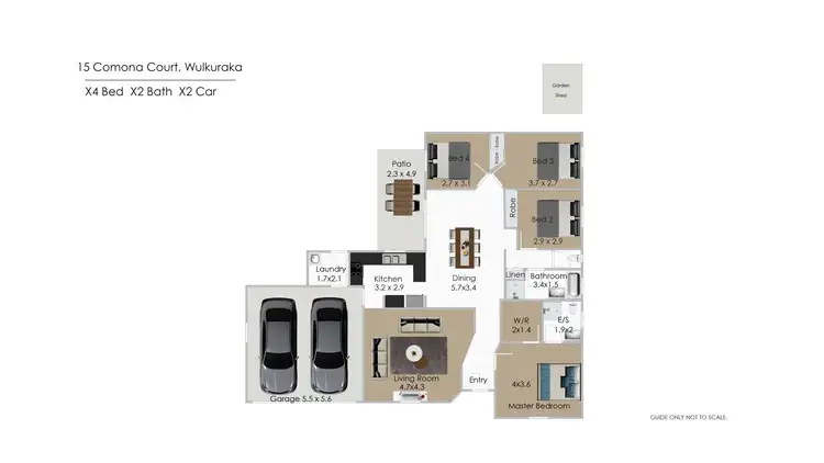 Floorplan of Homely house listing, 15 Comona Court, Wulkuraka QLD 4305
