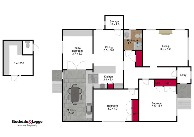 Floorplan of Homely house listing, 13 Whittakers Road, Traralgon VIC 3844