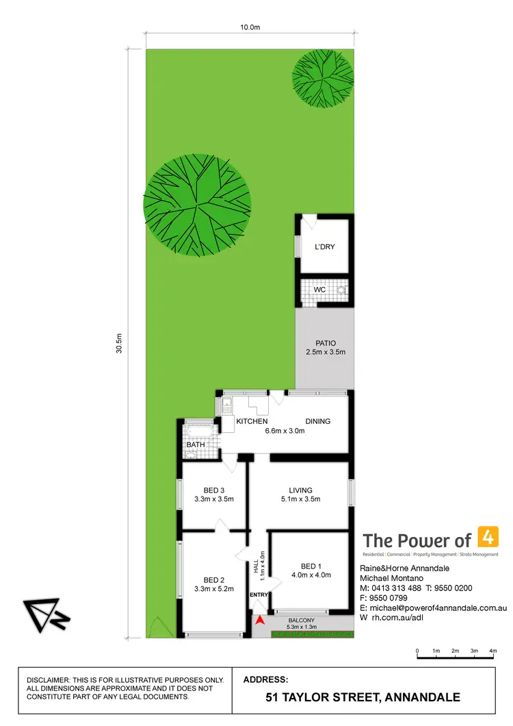 Floorplan of Homely house listing, 51 Taylor Street, Annandale NSW 2038