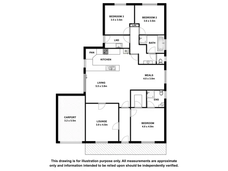 Floorplan of Homely house listing, 17 Barclay Avenue, Naracoorte SA 5271