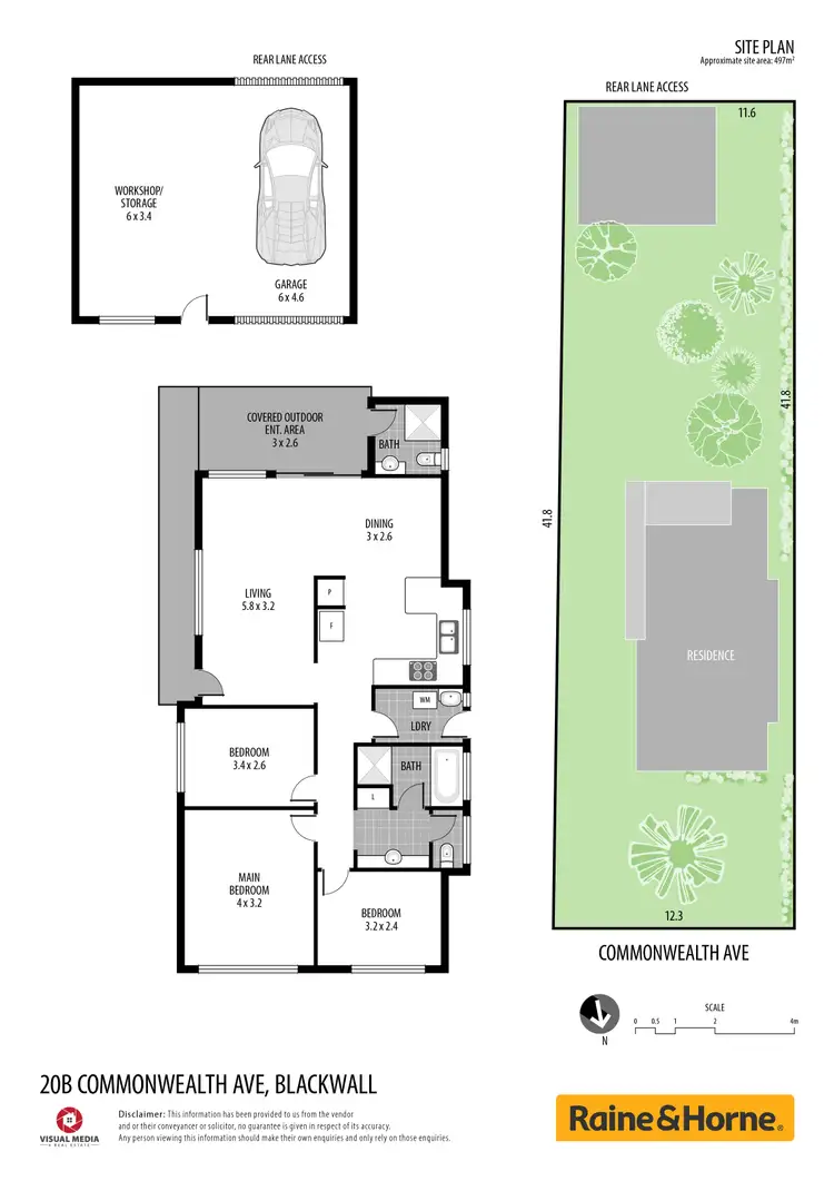 Floorplan of Homely house listing, 20B Commonwealth Avenue, Blackwall NSW 2256