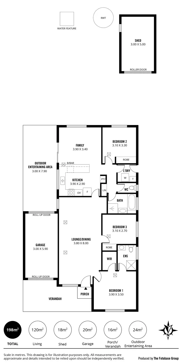 Floorplan of Homely house listing, 52 Pimpala Road, Morphett Vale SA 5162