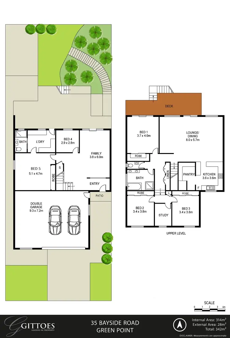 Floorplan of Homely house listing, 35 Bayside Drive, Green Point NSW 2251